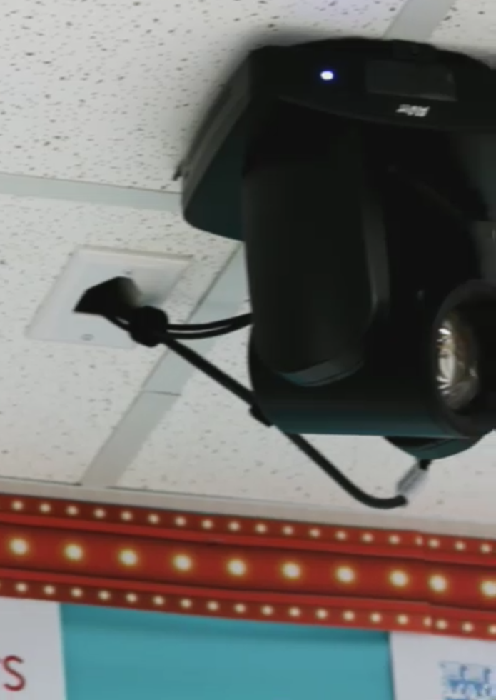 Donald Elementary auto positioning cameras